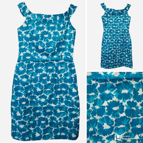 Milly of New York floral boatneck dress - Picture 3 of 11